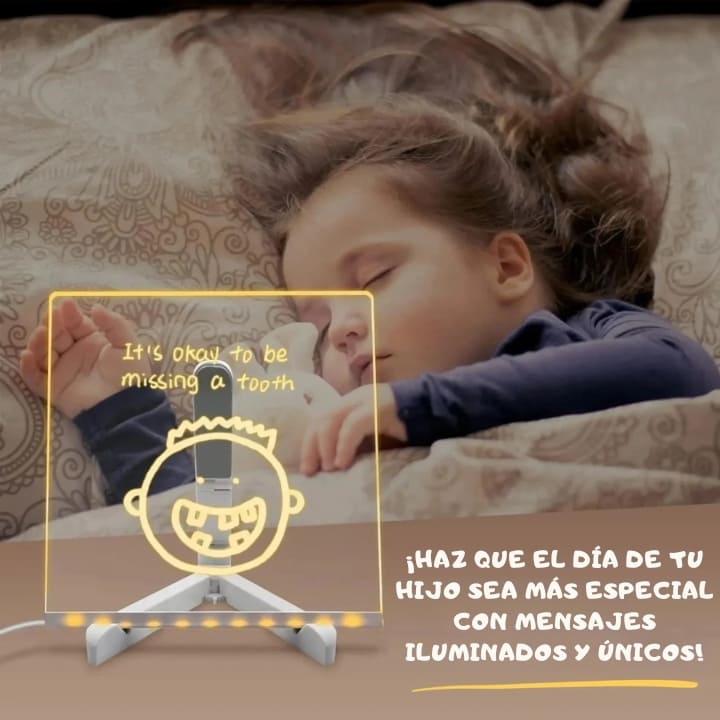Tablero Mágico para Dibujar con Luz LED